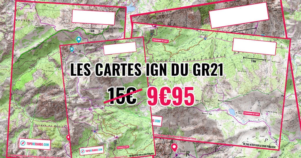 cartes du GR21