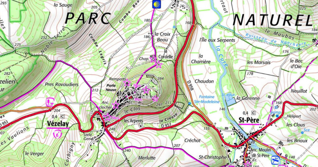 IGN gr13 Vezelay