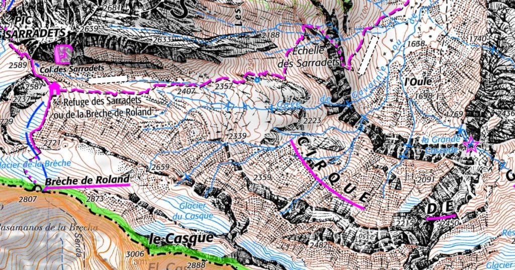 Sortir de Gavarnie col des sarradets