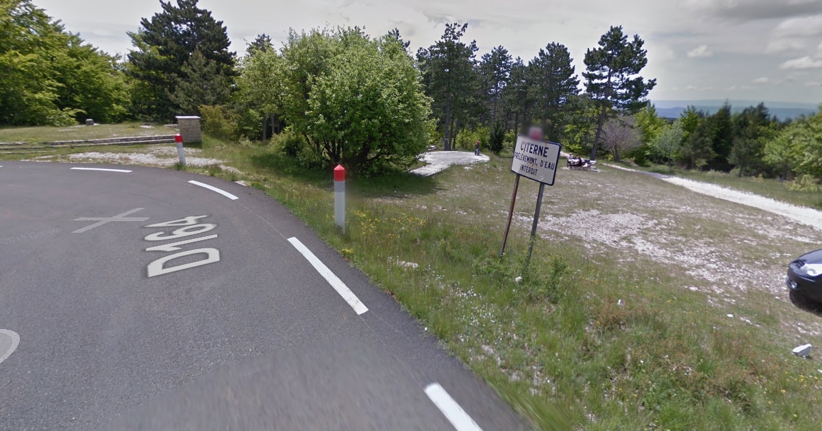 parking du Belvédère et la citerne