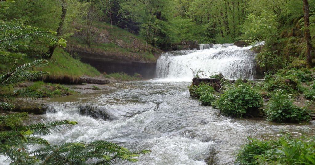 Cascade Château Garnier : 4ème cascade du hérisson