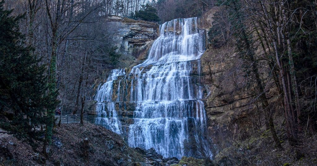  cascade de l'éventail  - 1ere cascade du hérisson